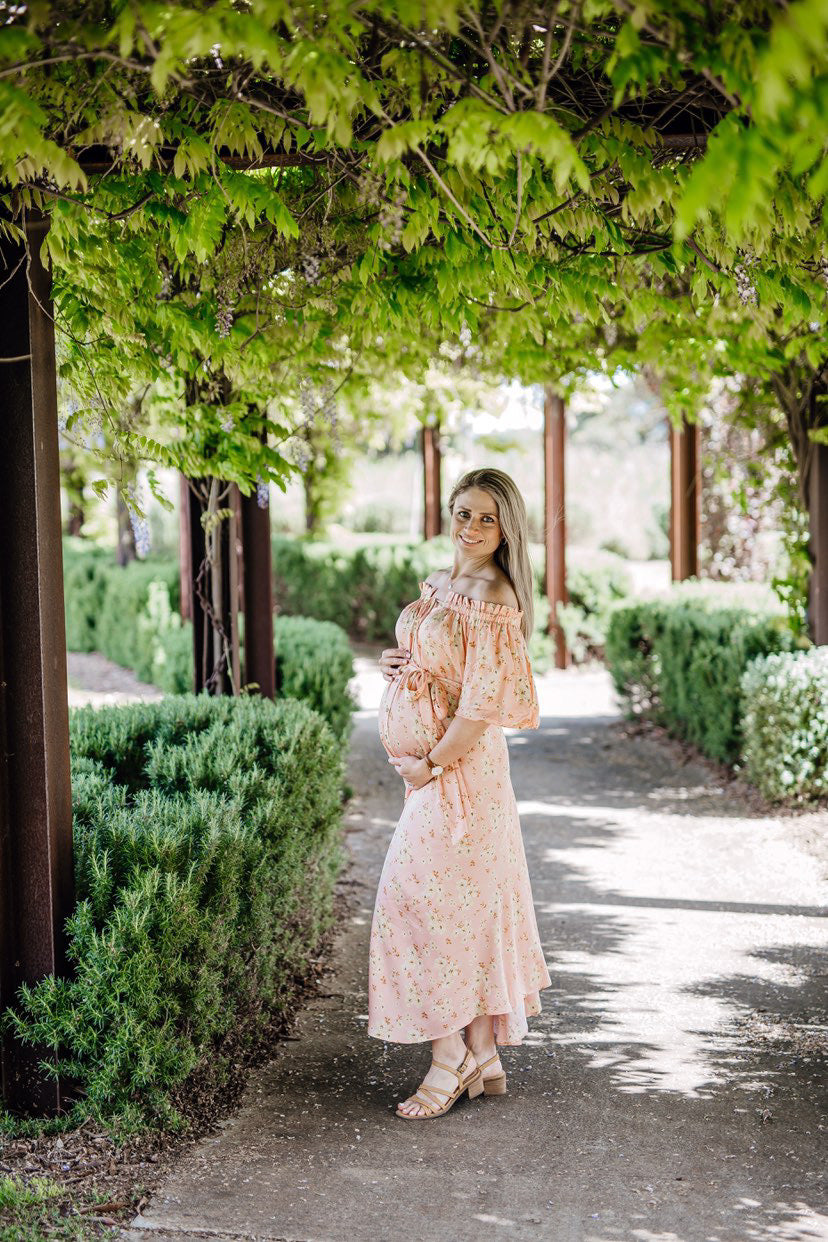 Bowie button down gown