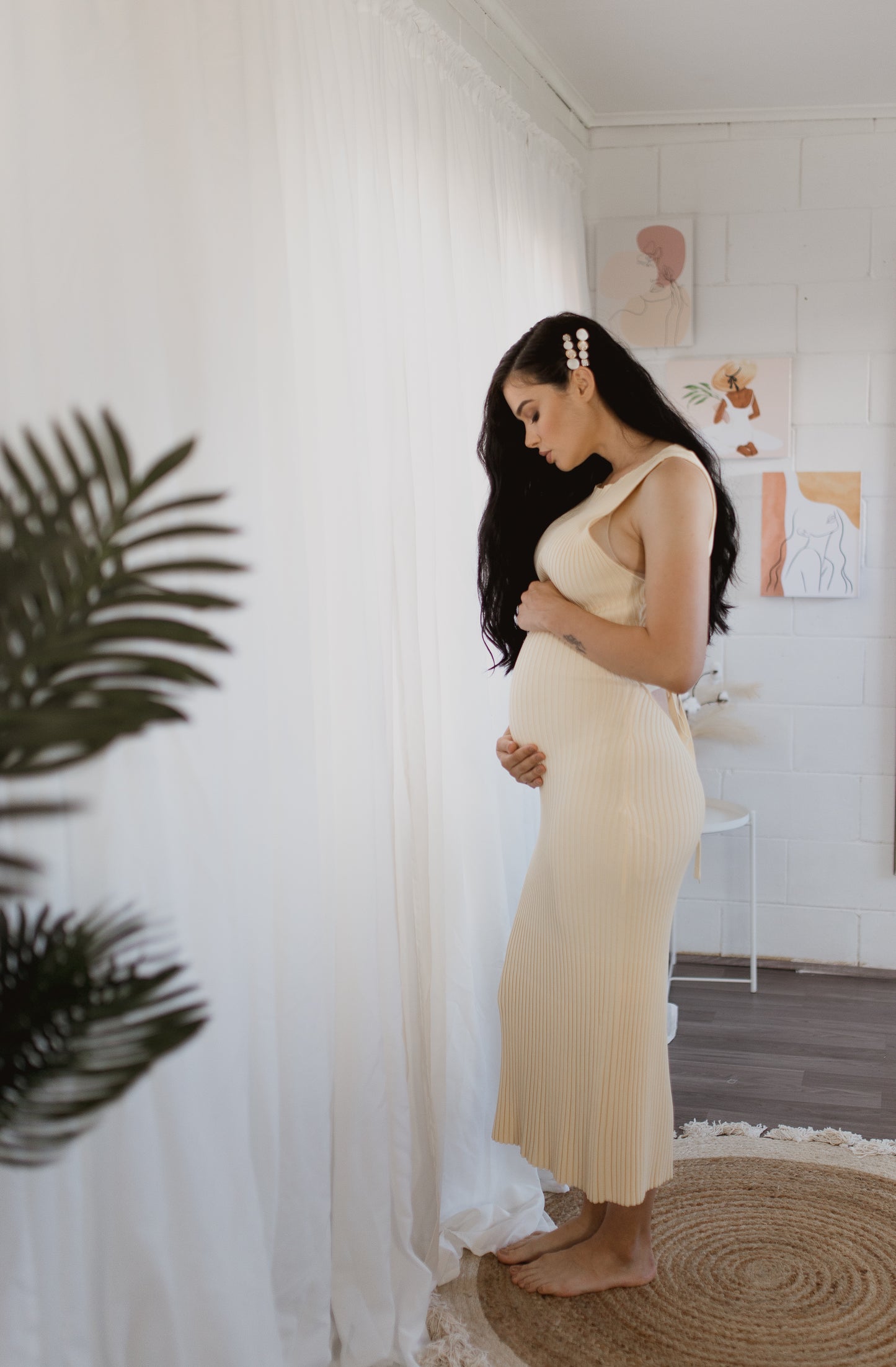 Lyla knit midi
