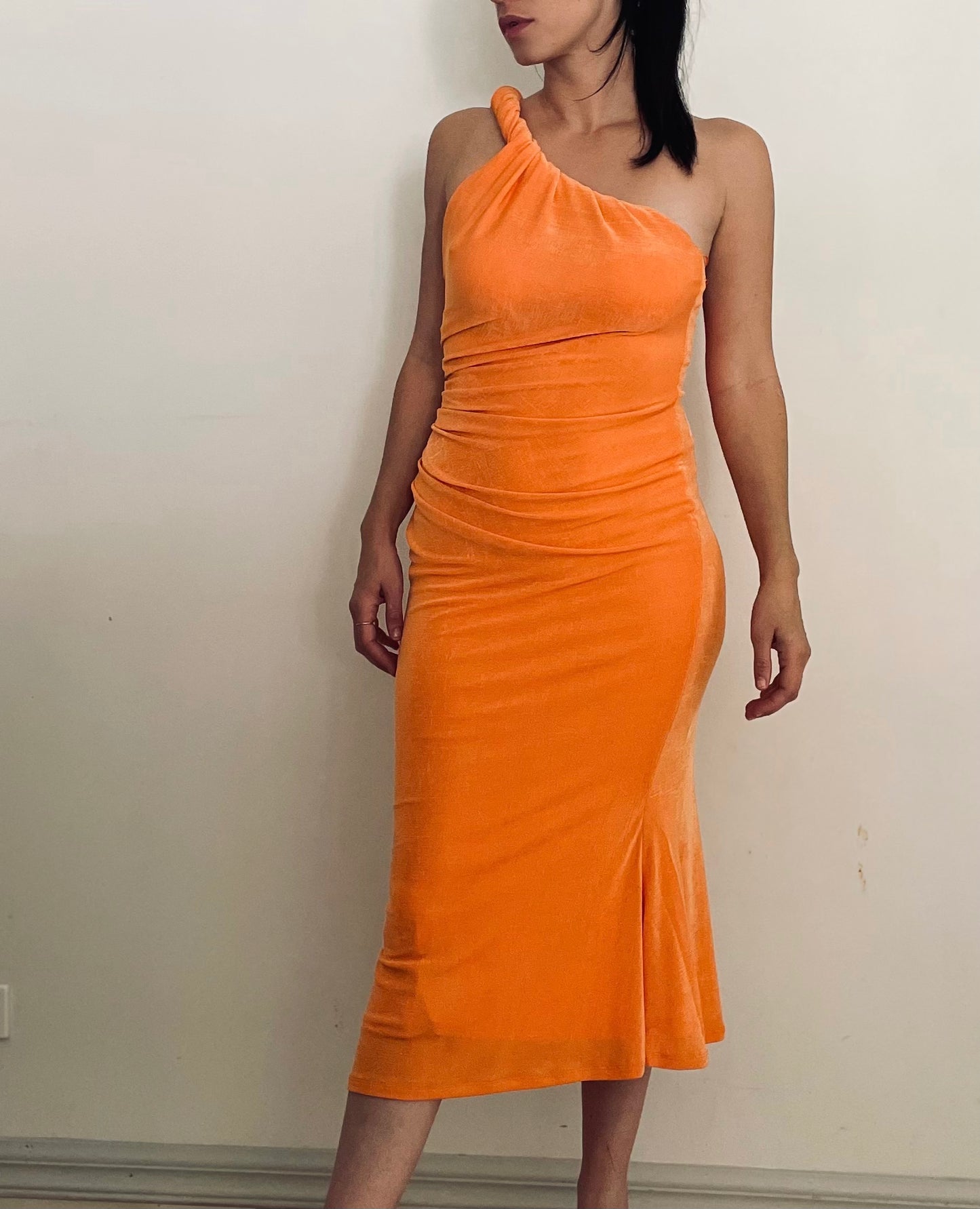 Dune slinky jersey dress