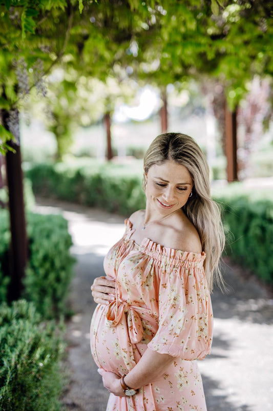 Bowie button down gown