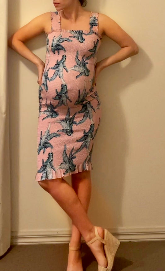 Tina midi pink